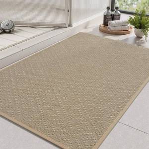 lot 48311 image: AMOAMI Thin Bath Mat, Super Absorbent No Slip Rubber Back Bath Mats for Bathroom, Quick Dry Low Pile Chenille Surface Thin Bathroom Rugs Fit Under Door,17 x 28 - DARK GREEN