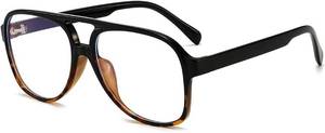 lot 48496 image: JOVAKIT Aviator Non-prescription Glasses for Women Men Pilot Frame