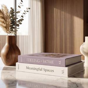 lot 48591 image: Decorative Books for Home Decor with Storage   Set of 2 Faux Linen Book Boxes with Aesthetic Covers   Enhance Your Coffee Table, Bookshelf Decor   Hidden Storage for Photos, Keepsakes, and Jewelry