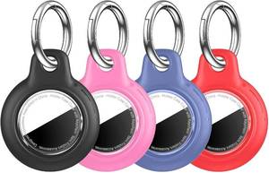 lot 45413 image: MOLOSLEEVE 4 Pack Holder for AirTag 2nd Gen (2026) & 1st Gen, Multicolor-1