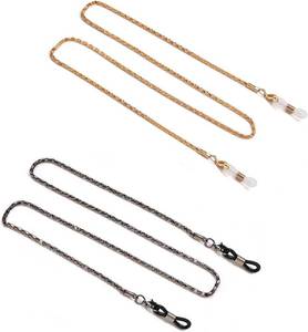 lot 45438 image: 2 Glasses Chains,Womens Sunglasses Neck Strap,Suitable For Daily Work,Play,Or Reading,Etc