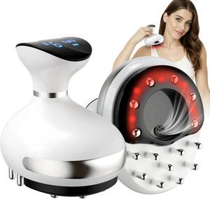 lot 45465 image: Electric 2-in-1 Handheld Heated Body Massager for Comfort & Relaxation