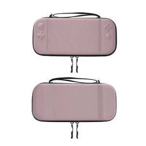 lot 78026 image: Hard Shell Carrying Case for Switch 2   Shockproof Travel Storage Bag with 20 Game Card Slots, Wrist Strap & Mesh Pocket, Portable Protective Case for Switch 2 Console (Grey)