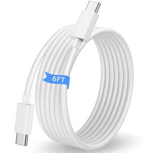 lot 78112 image: iMangoo 6ft USB C Cable 45W PD Fast Charging & High-Speed Data Sync Cord