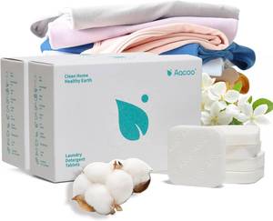lot 78135 image: Fresh Linen Scent Laundry Detergent Sheets, Ultra Concentrated Heavy Duty Liquidless Laundry Soap, Gentle on Skin, Eco-Friendly & Travel Size, HE Washer Compatible, 60 Ct  2 pack