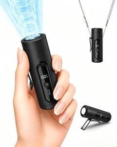 lot 78140 image: Clip On Waist Fan, Mini Portable Pocket Fan with Ice Cooling Plate