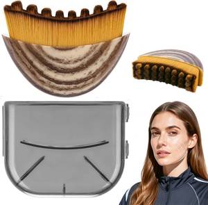 lot 78195 image: Face Brush SANLESS Lymphatic Contour Face Brush Facial Massage Tool for Face Comfortable Soft Ergonomic Lymphatic Drainage Mssager