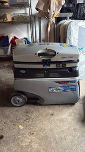 Thermos Grill2Go Portable Grill with Daytona Cart cooler Base with cover  - Retail: $0
