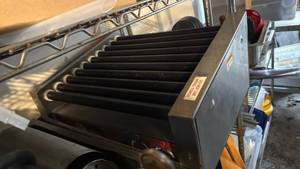 lot 5027 image: Commercial Hot Dog Roller Grill with Bun Warmer - Retail $0