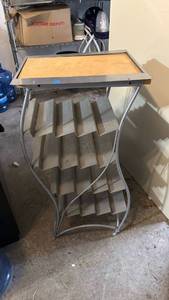 lot 5036 image: Wine rack  - Retail $0