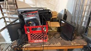 lot 5050 image: Lot of POS systems and misc electronics printers  - Retail $0