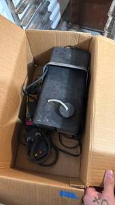 lot 5060 image: Fog Machine with Wired Remote Control and Fluid - Retail $0