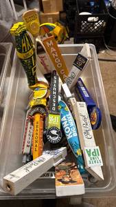 lot 5080 image: Lot of Beer Tap Handles Assorted Brands - Retail $0