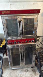 Doyon jet air Proofer and steamer Double Deck Convection Oven Commercial - Retail: $0