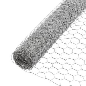 lot 5116 image: 1 in. Mesh 2 ft. x 25 ft. 20-Gauge Galvanized Steel Poultry Netting - Retail $37