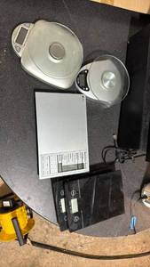 lot 5118 image: Kitchen Scale Lot - Digital Scales and Food Scales 3-Piece Set - Retail $0