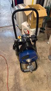 lot 5156 image: Hydro star 50 Drain Cleaner with Power-Feed 120V 60Hz 5.3A Item 68284 (used once) - Retail $0