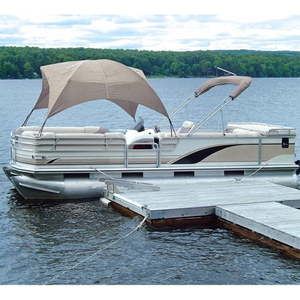 lot 5191 image: PONTOON EASYUP SHADE TOP SAND - Retail $328