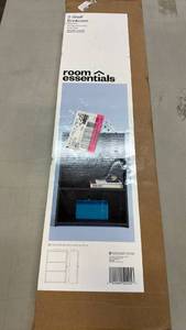 lot 2007 image: Room Essentials 3-Shelf Bookcase Black Finish