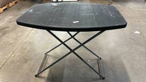 lot 2017 image: Peakform Adjustable Personal Table 18.8x29.1 in 25 lb Capacity Folding Legs