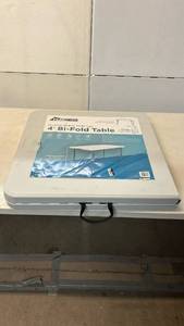 lot 8024 image: Peak Form 4 Bi-Fold Table Adjustable Height