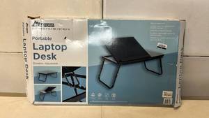 lot 8028 image: PeakForm Portable Laptop Desk 23.6 W x 13.7 D x 7.8 9 10.2 H