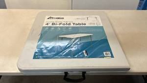 lot 8031 image: Peakform 4 Bi-Fold Table Adjustable Height