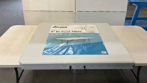 lot 8032 image: Peakform 6 Bi-Fold Table
