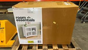 lot 8048 image: Room Essentials 2-Door Cabinet