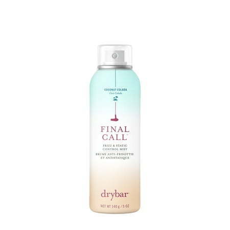 lot 116 image: Drybar Final Call Frizz & Static Control Anti Frizz Hair Spray Coconut Colada Scent  5 oz - Retail $31