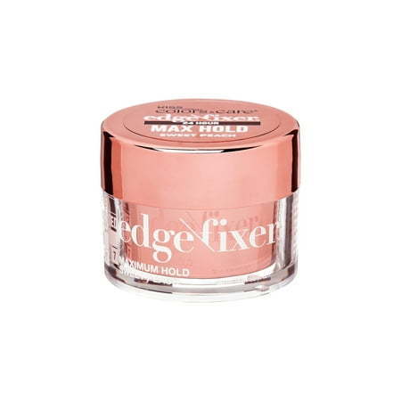 lot 124 image: KISS Colors & Care Maximum Hold Edge Fixer  30 mL (1.01 US fl. oz.) - Sweet Peach - Retail $13
