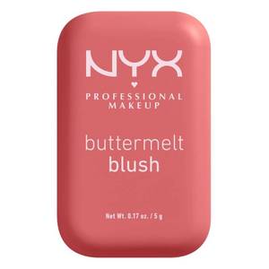 lot 123 image: NYX Professional Makeup Buttermelt Blush - Feeling Butta - 0.17oz Illuminating, Vegan, Contains Shea Butter, Buildable - Retail $11