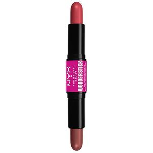 lot 142 image: NYX Professional Makeup Wonder Stick Blush  Cream Blush Contour Stick  Coral  Deep Peach - Retail $26