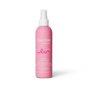 lot 157 image: Function of Beauty Curls with Benefits Define, Detangle & Shine Spray for Curly  Coily Hair - 7 fl oz - Retail $21