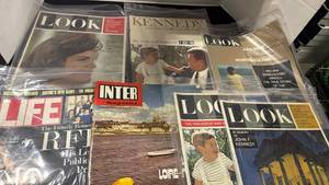 lot 1002 image: LOOK Magazine Collection Kennedy Family & Presidential Issues 1960s