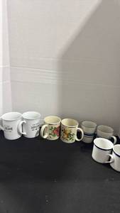 lot 1068 image: Coffee mugs
