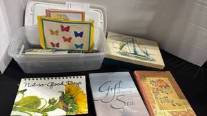 lot 1113 image: Journals, greeting cards and more