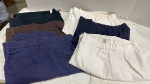 lot 1223 image: Ladies dress and casual pants sz Petite 14