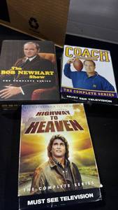 lot 1372 image: TV Series Complete Collection Lot Bob Newhart Show, Coach, Highway to Heaven