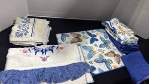 lot 1397 image: Kitchen towels and more