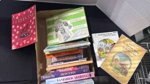lot 1408 image: Lot of Books including Hands, The Fall of Freddie the Leaf, Vanished, Iron Widow and others