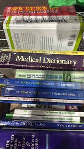 lot 1412 image: Lot of 13 Health Medical Reference Books Dictionary Guides