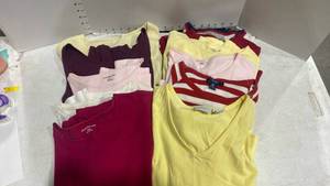 lot 1614 image: Ladies short sleeve tees Petite XL