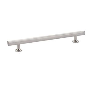 lot 61409 image: Emtek 86456 Us15 8 in Freestone Pull in Satin Nickel