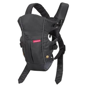 lot 61450 image: Infantino Swift Classic Baby Carrier With Pocket - Newborn & Up - Black