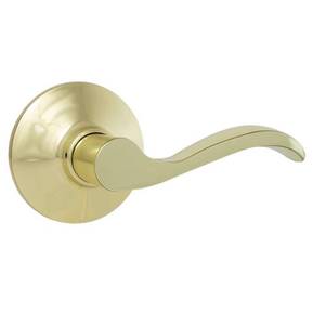 lot 62472 image: Naples Polished Brass HallCloset Door Handle