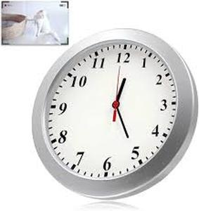 lot 63469 image: Wi-Fi IP Wall Clock Camera