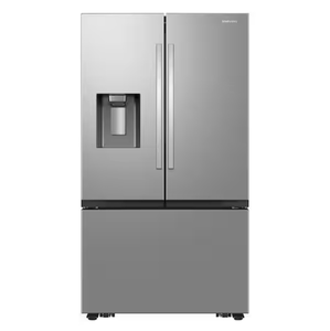 36 in. 31 cu. ft. 3-Door Standard Depth French Door Refrigerator in Stainless Steel w/External Water and Ice Dispenser - Retail: $2,399