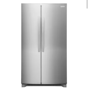 Frigidaire Side-by-Side Refrigerator 36.13 x 69.75 inches Stainless Steel - Retail: $1599.99