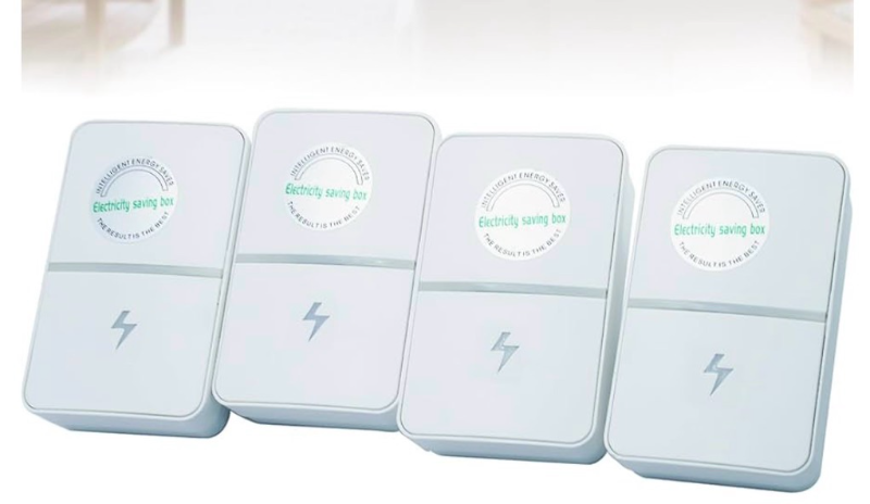 lot 5643 image: Pack of 6 Energy Saving Device -  Advanced Electricity Saver with Voltage Stabilizer for Home & Office, US Plug 90V-250V 30KW